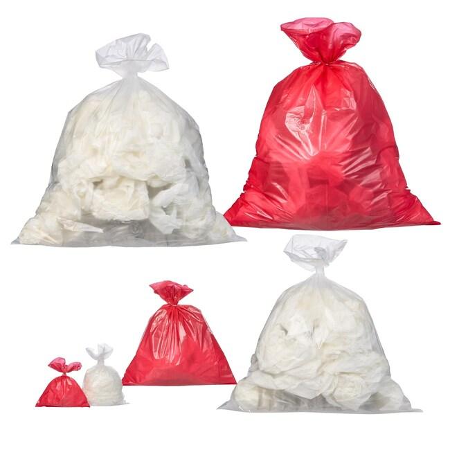 Пакет FISHERBRAND™ 01830E, (товщина стінки 0,2 мм), червоний без зображення biohazard поліпропіленовий для автоклавування при температурі 140ºС